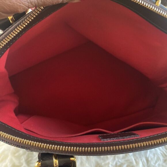 LOUIS VUITTON Authenticated Damier Ebene Verona MM Bag - Picture 14 of 16